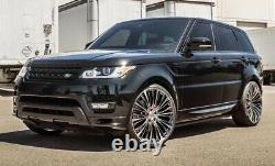 22 Lenso Esa Range Rover Sport/vouge/new Discover Wheels & Tires Set Of 4 Neuf