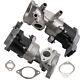 2x Egr Valves For Land Rover Discovery Sport 2.7tdvm 2.7td Left And Right
