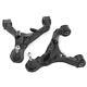 2x Front Upper Suspension Arm G+d For Land Rover Range Sport L320 Discovery