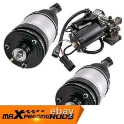 2x Rear Force Legs With Compressor For Range Rover Sport Lr3 4 2006