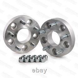 30mm Aluminium Wheel Spacers Range Rover Sport L322 Discovery 3 and 4 Pair