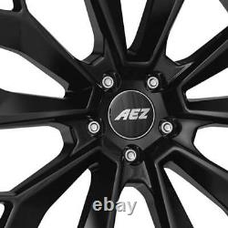 4 Aez Leipzig Black Wheels 9.5jx21 5x120 For Land Rover Discovery Sport Range R