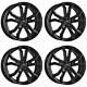 4 Dezent Tv Black Wheels 9.0jx19 5x120 For Land Rover Discovery Sport Range Rover