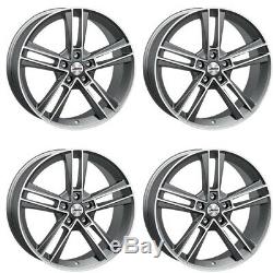 4 Rims Autec Rias 8.5x20 5x108 Tm For Land Rover Discovery Freelander Sport E