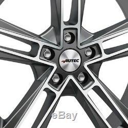 4 Rims Autec Rias 8.5x20 5x108 Tm For Land Rover Discovery Freelander Sport E