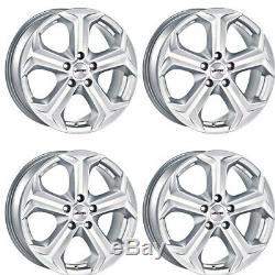 4 Rims Autec Xenos 8.5x19 5x108 Sil For Land Rover Discovery Freelander Sport