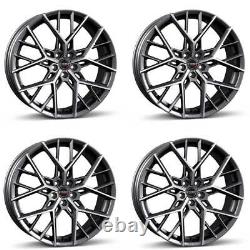 4 Rims Borbet By 11.0x23 Et32 5x120 Titapm For Land Rover Discovery Sport