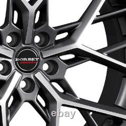 4 Rims Borbet By 11.0x23 Et32 5x120 Titapm For Land Rover Discovery Sport