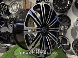 4x23 5x120 10 Split Black Spoke Wheels for Range Rover Sport Discovery