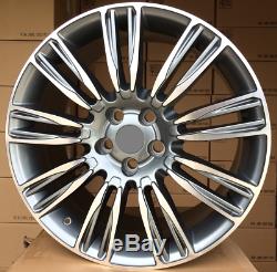 4x 21 Inch Rims For Land Rover Discovery Range Sports Alloy Et45