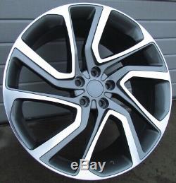 4x 22 Inch Wheels For Land Rover Discovery Range Rover Gray Et45