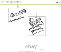 Admission Collector for Land Rover Discovery 4 & Range Rover Sport / L405 3.0D