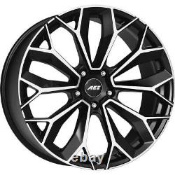 Aez Leipzig Dark Wheels 9.5jx22 Et49 5x120 For Land Rover Discovery Sport Range