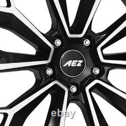Aez Leipzig Dark Wheels 9.5jx22 Et49 5x120 For Land Rover Discovery Sport Range