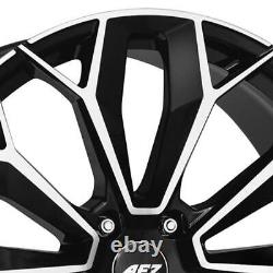 Aez Leipzig Dark Wheels 9.5jx22 Et49 5x120 For Land Rover Discovery Sport Range