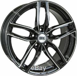 Alloy Wheels X4 17 Black Drs In 5x108 Land Rover Discovery Sport