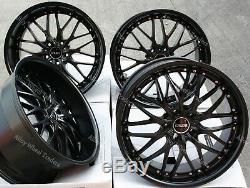 Alloy Wheels X 4 20m Black 190 Wr For Land Rover Range Rover Sport Discovery 5x120