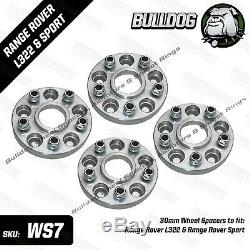 Bulldog 30mm Wheel Spacers & L322 Range Rover Range Rover Sport