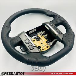 Exchange Focus Flattened Black Leather Steering Wheel Multif. Range Rover Sport 3