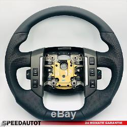 Exchange Focus Flattened Black Leather Steering Wheel Multif. Range Rover Sport 3