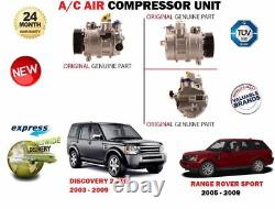 For Land Rover Discovery Range Sport 2.7td 2003-2009 New Ac Air Compressor