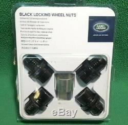 For Range Rover & Discovery Sport 5 Black Nuts Wheel Lock True