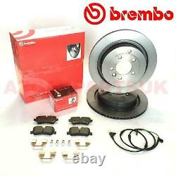 For Range Rover Sport Discovery Mk3 Mk4 Rear Brake Brembo Discs And Skates