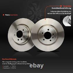 Front Brake Discs and Pads for Land Rover Range Rover Sport Discovery 4