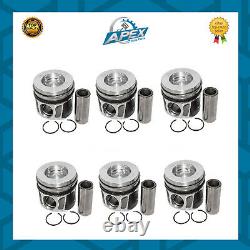Land Rover Range 2.7 Piston & Segment Set Discovery Sport 276DT TDV6 X 6 Piece