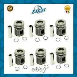 Land Rover Range 2.7 Piston & Segment Set Discovery Sport 276DT TDV6 X 6 Piece