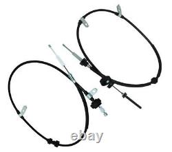 Left & Right Handbrake Cables for Land Rover Discovery 04-17 Range Sport