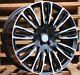 Nine 4x21 Inch 5x120 Black Wheels For Land Rover Discovery Defender Range Sport