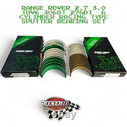Range Rover Sport 3.0 Tdv6 Diesel Sdv6 Main And Big End Connecting Rod Bearing Set