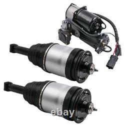 Rear Air Shock Pair + For Compressor For Range Rover Sport Hitachi Style