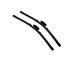 Set Of 2 Front Wiper Blades L+r For Land Rover Discovery Range (sport)