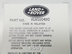 VUX500490 car radio for LAND ROVER RANGE SPORT V6 TD S 2013 1136696