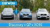 Volvo Xc90 Vs Audi Q7 Vs. Land Rover Discovery 2018 What S The Best Seven Seat Suv Head2head