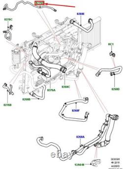 Water Pipe LAND ROVER For DISCOVERY 5 RANGE ROVER SPORT Original LR085590