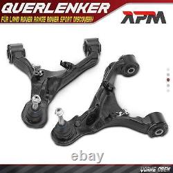 2x Bras Transversal Avant L+R Haut pour Land Rover Range Sport L320 Discovery