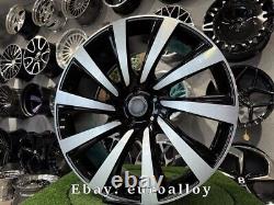4x23 5x120 10 Rayon Noir Roues Pour Range Rover Sport Discovery Defender