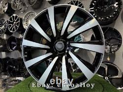 4x23 5x120 10 Rayon Noir Roues Pour Range Rover Sport Discovery Defender