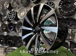 4x23 5x120 10 Rayon Noir Roues Pour Range Rover Sport Discovery Defender