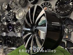 4x23 5x120 10 Rayon Noir Roues Pour Range Rover Sport Discovery Defender