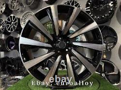 4x23 5x120 10 Rayon Noir Roues Pour Range Rover Sport Discovery Defender