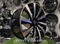 4x23 5x120 10 Rayon Noir Roues Pour Range Rover Sport Discovery Defender
