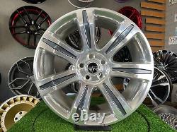 4x 21 5x120 7 Rayon Style Roues pour Land Rover Discovery Defender Range Sport