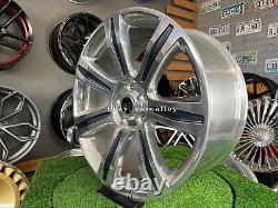 4x 21 5x120 7 Rayon Style Roues pour Land Rover Discovery Defender Range Sport