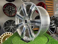 4x 21 5x120 7 Rayon Style Roues pour Land Rover Discovery Defender Range Sport