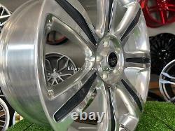 4x 21 5x120 7 Rayon Style Roues pour Land Rover Discovery Defender Range Sport