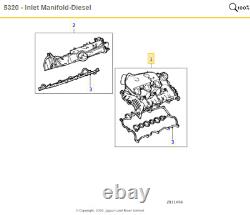 Admission Collecteur Gauche Pour Land Rover Discovery 4 & Range Sport / L405